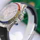 Swiss 7750 Rolex Daytona Replica Watch SS Diamond Dial Colorful Markers (5)_th.jpg